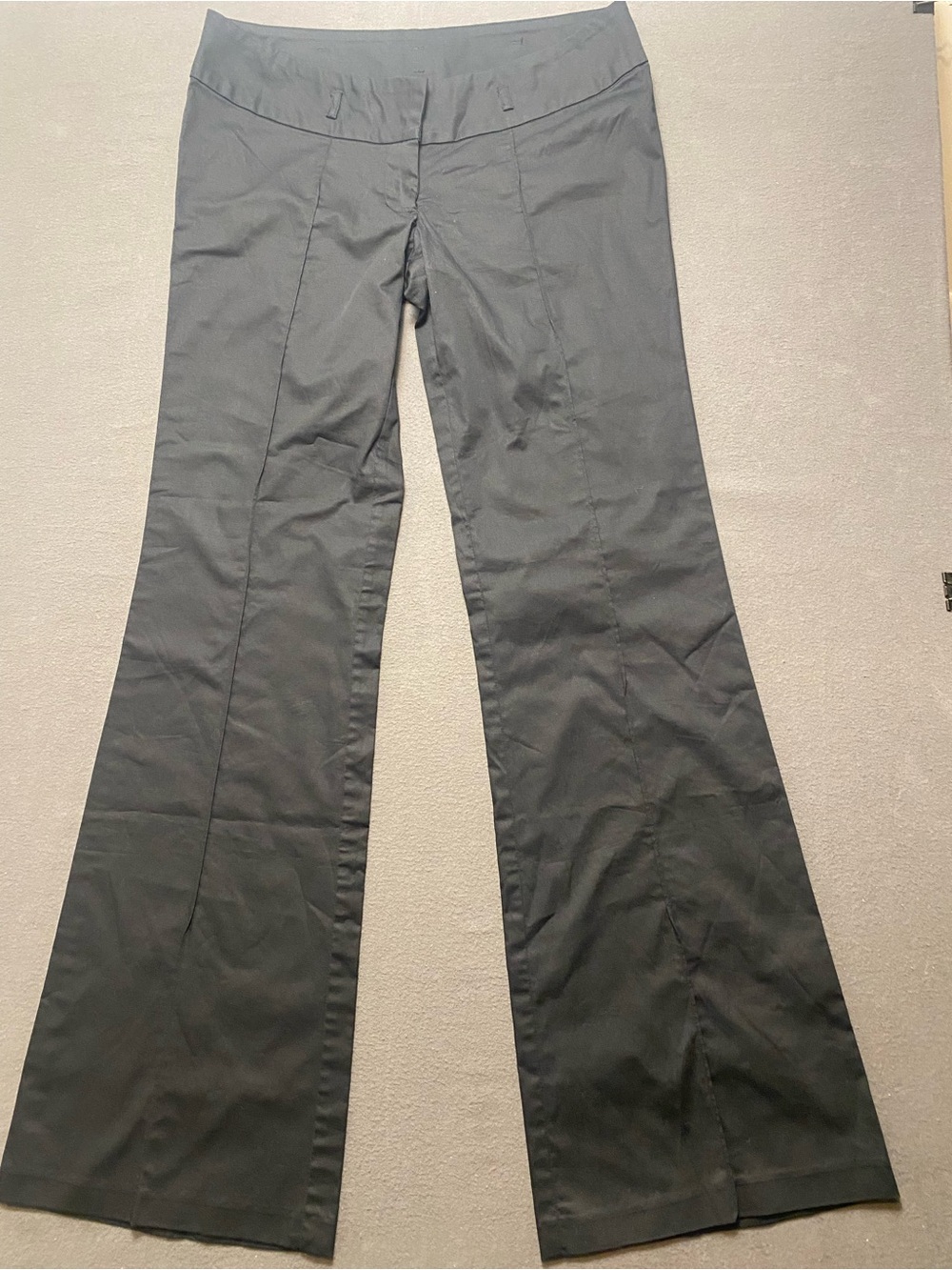Vanity Black Wide-Leg Flare Jeans Size 5